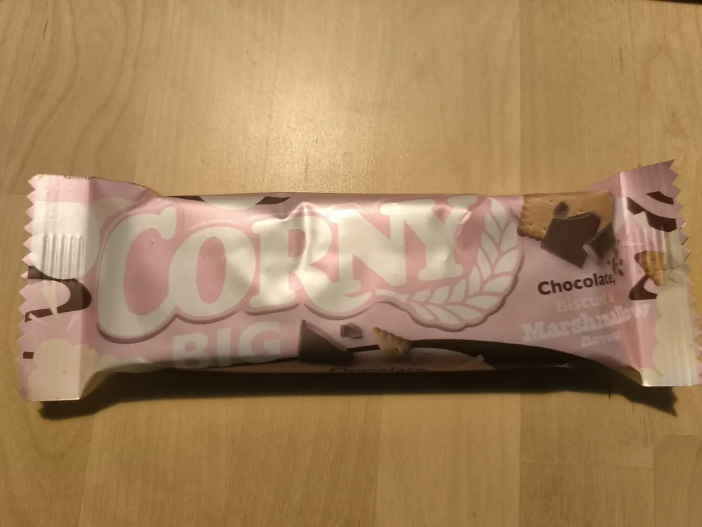 Corny Chocolate, biscuit and marshmallow