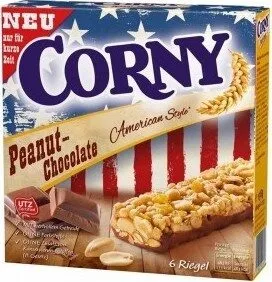 Corny Peanut-chocolate American Style 6 Riegel