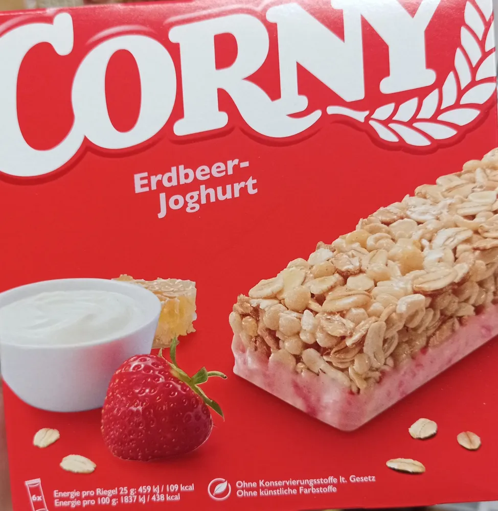 Corny Erdbeer-Joghurt 6 Riegel
