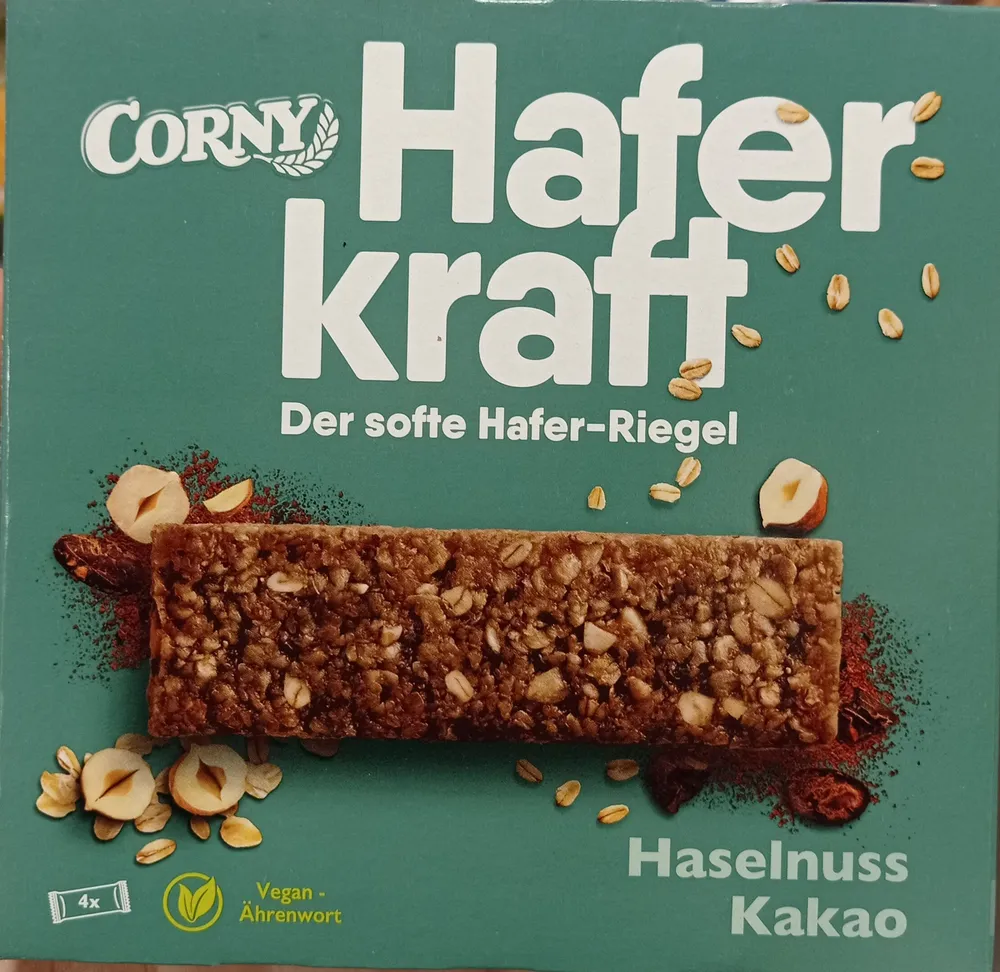 Haferkrafy Haselnuss Kakao