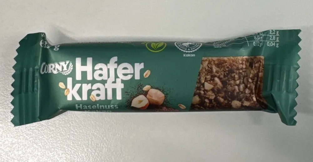 Haferkraft Haselnuss Kakao