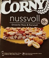 nussvoll Dreierlei Nuss & Karamell