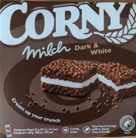 Corny Milch Dark & White 4x30g