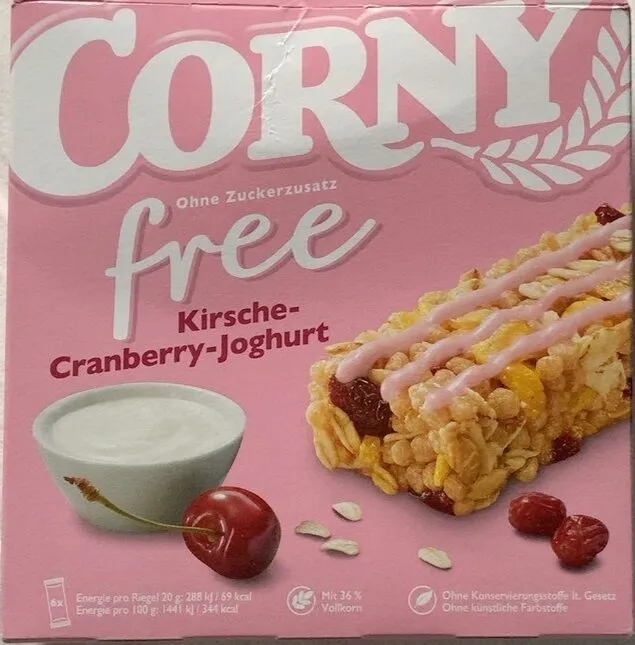 Corny Free • Kirsche- Cranberry- Joghurt