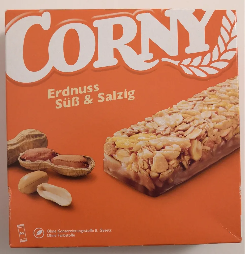 Corny Erdnuss süß & salzig