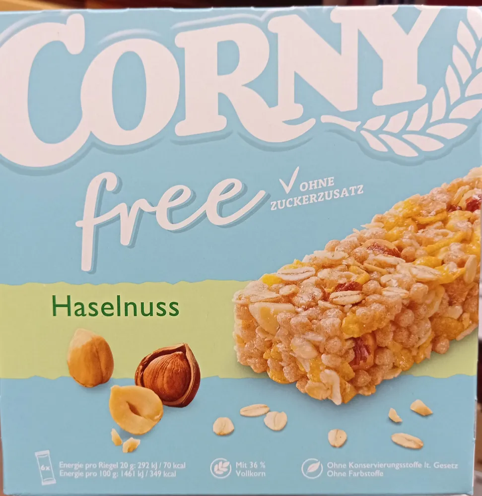 Corny free Haselnuss