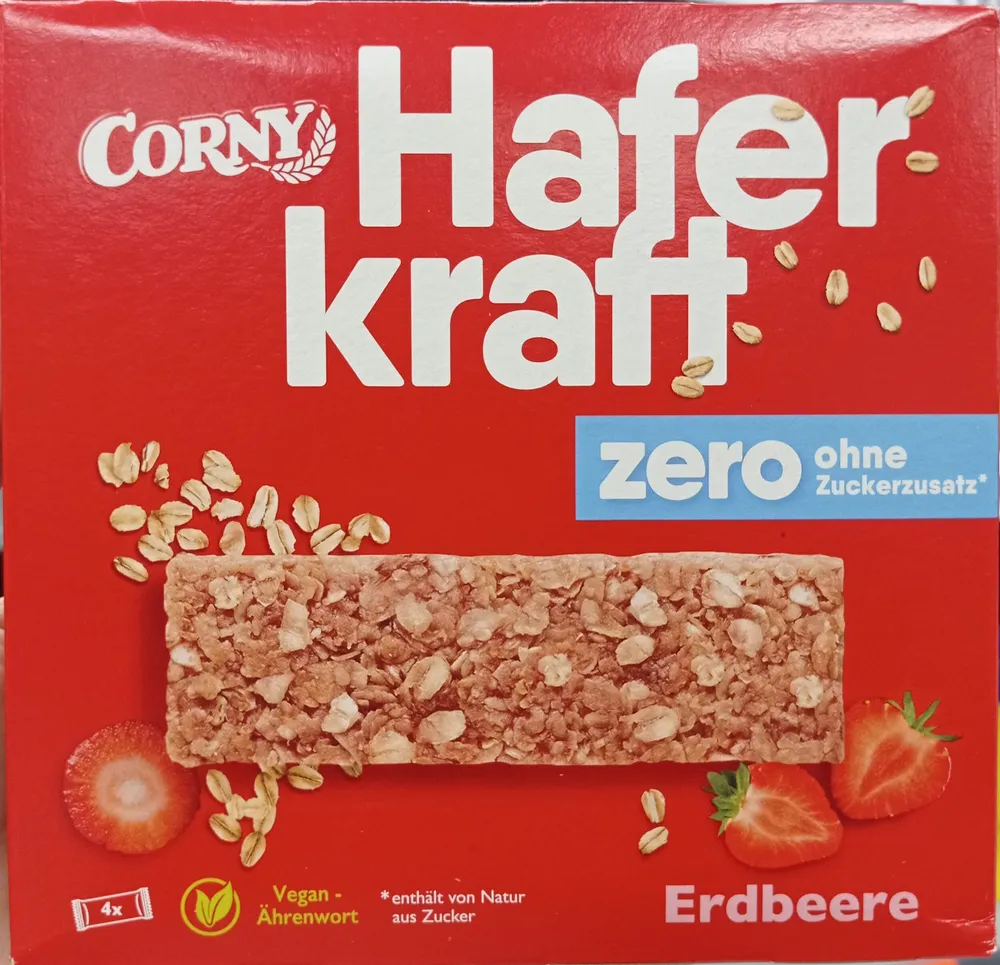 Haferkraft Zero Erdbeere