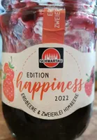 Erdbeere und Zweierlei Himbeere Edition Happiness