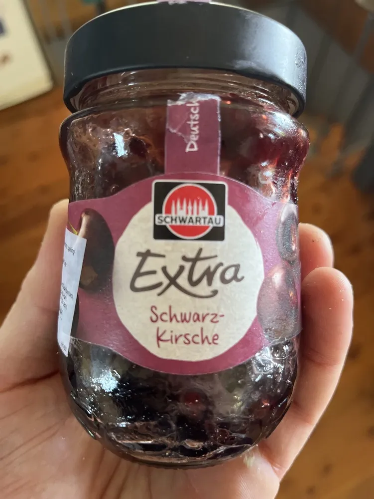 Marmelade - Extra Schwarz-Kirsche