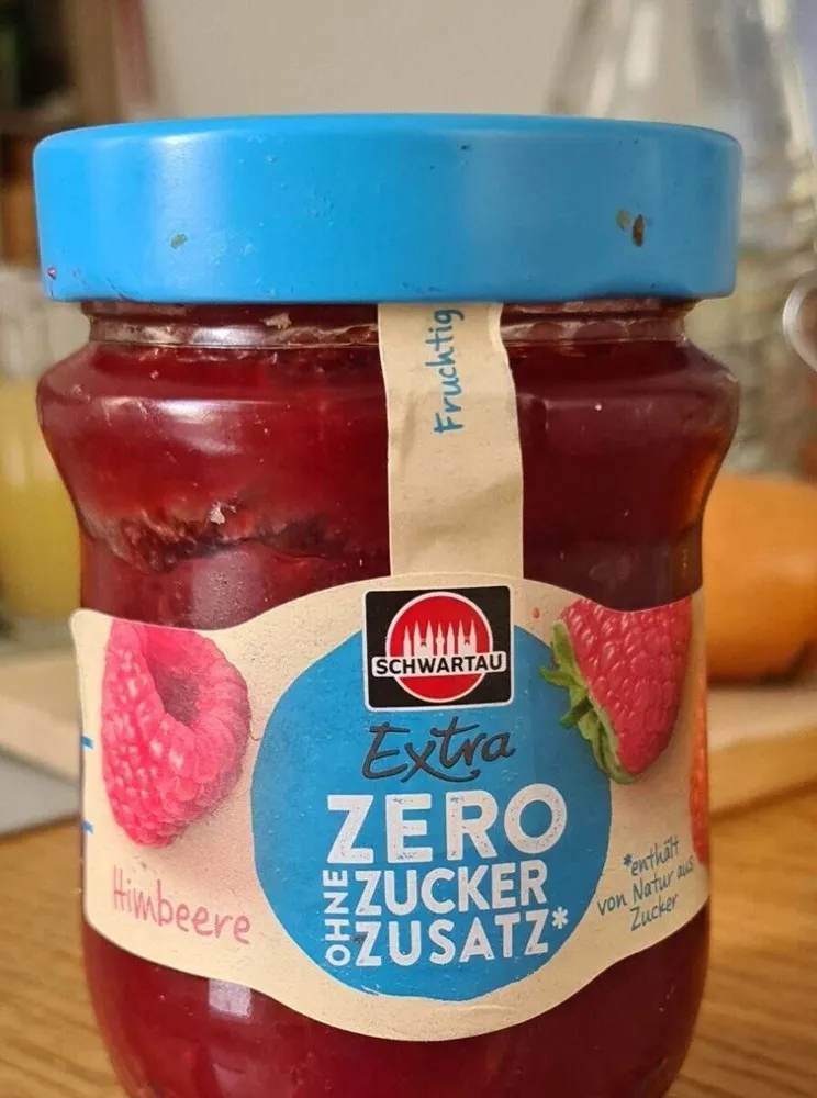 Himbeermarmelade ohne Zuckerzusatz