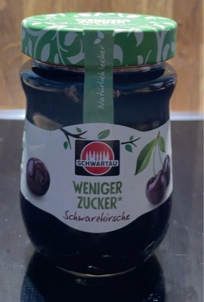 Schwarzkirsche, weniger Zucker