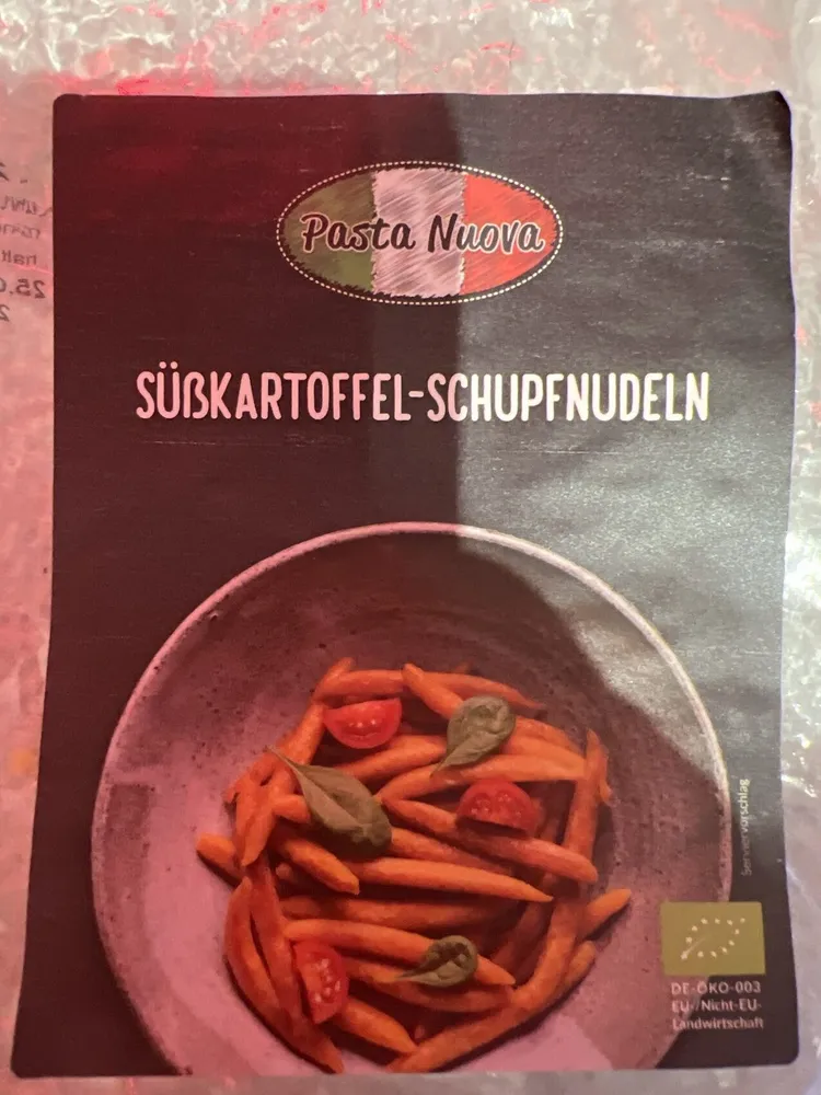 pasta nuova frische Süßkartoffel-Schupfnudeln