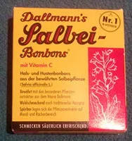 Dallmann’s Salbei-Bonbons 4011932228284 Hals- und Hustenbonbons aus der bewährten Salbeipflanze (Salvia officinalis L.)