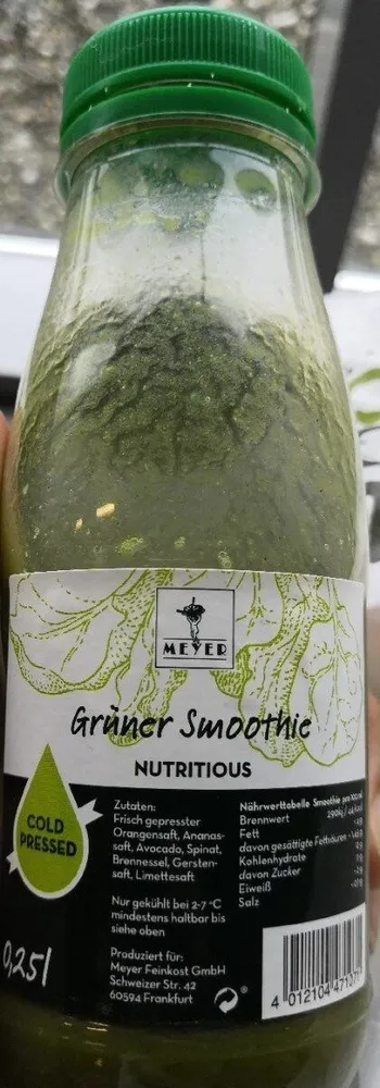 Grüner smoothie
