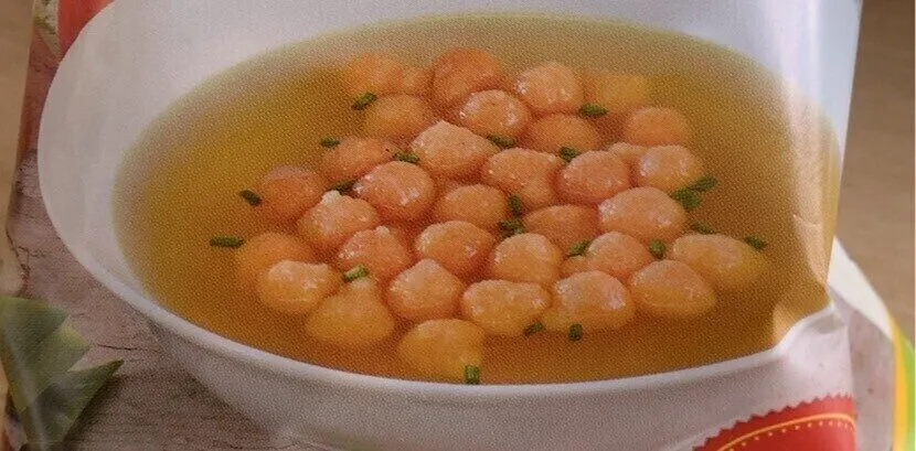 Dinkel Backerbsen