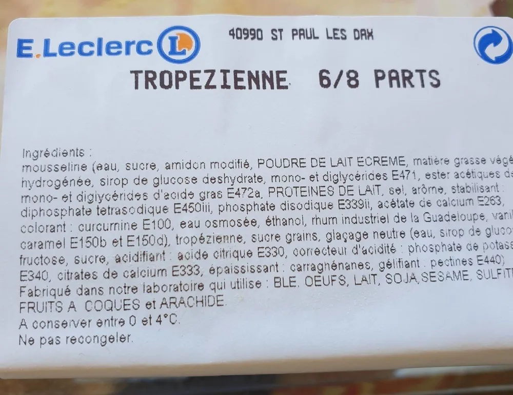 Tarte tropézienne