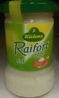 Raifort râpé fort