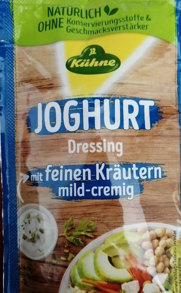 Joghurt Dressing, ohne Konservierungsstoffe