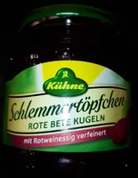 Sauerkonserve Rote Bete Kugeln
