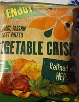 Vegetable crisps