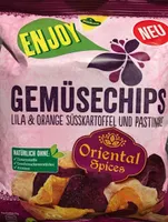 Chips de verduras espercias orientales