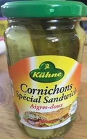 Cornichons spécial sandwich aigres-doux