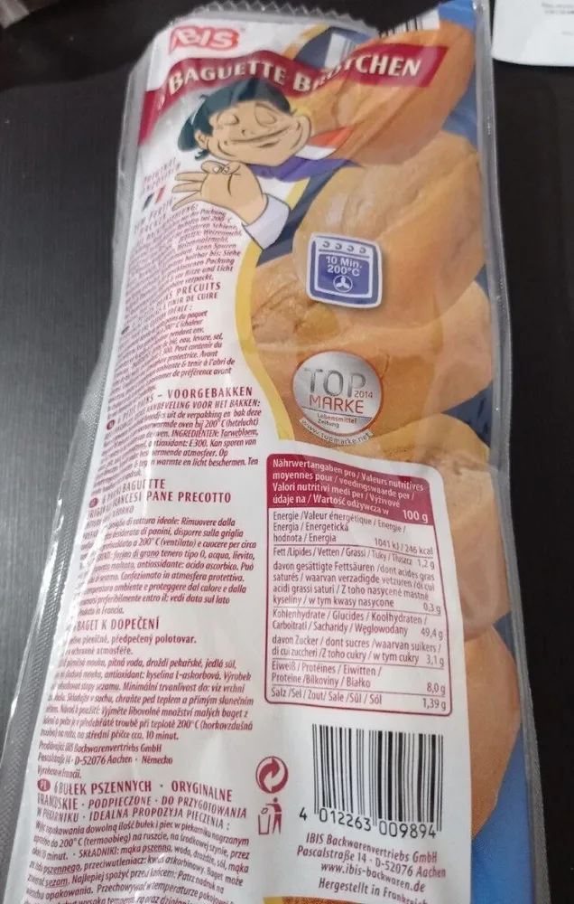 Ibis Baguette Brötchen