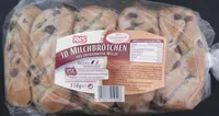 Milchbrötchen mit Schokostückche