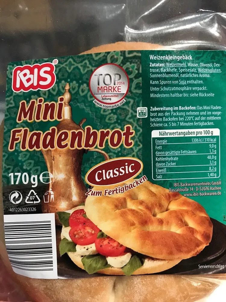 Mini Fladenbrot