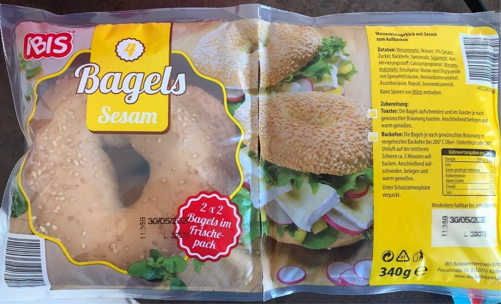 Ibis Bagels Sesam