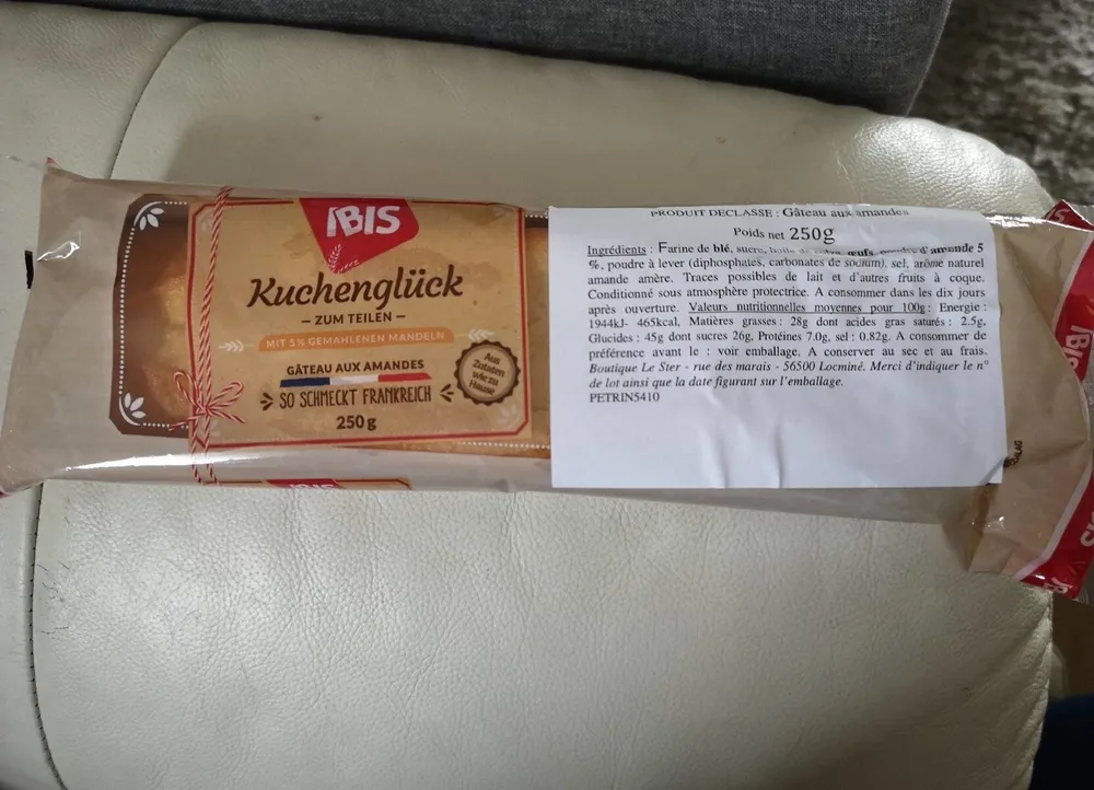 Gâteau aux amandes