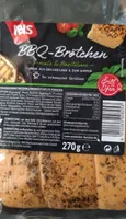 BBQ-Brötchen -Tomate & Basilikum-