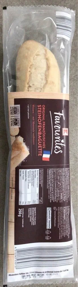 Original französisches Steinofenbaguette