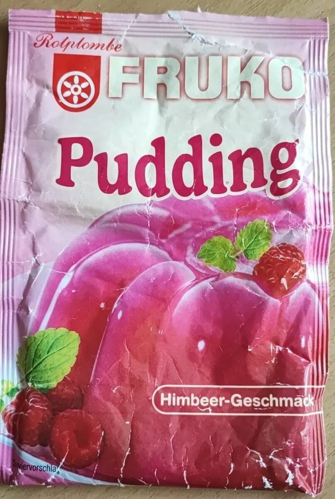 Pudding Himbeergeschmack
