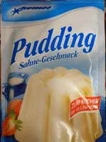 Pudding Sahne Geschmack