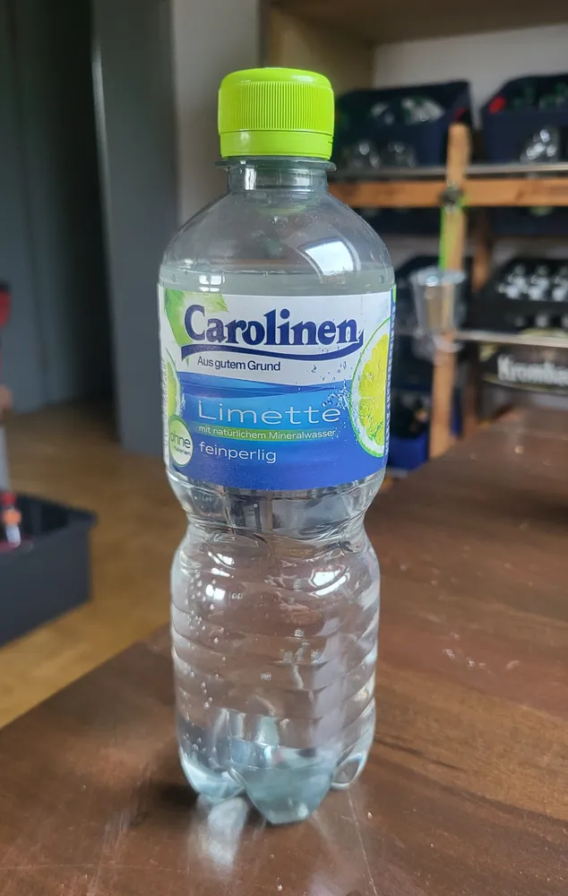 Mineralwasser Limette - feinperlig