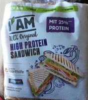 High protein sandwich bread