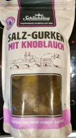 Salzgurken mit Knoblauch