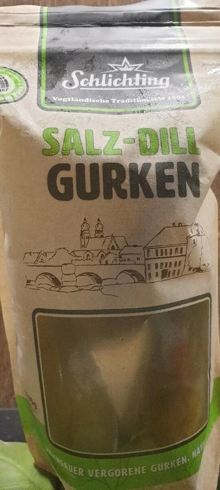 Salz-Dill-Gurken