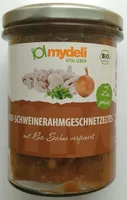 Bio-Schweinerahmgeschnetzeltes