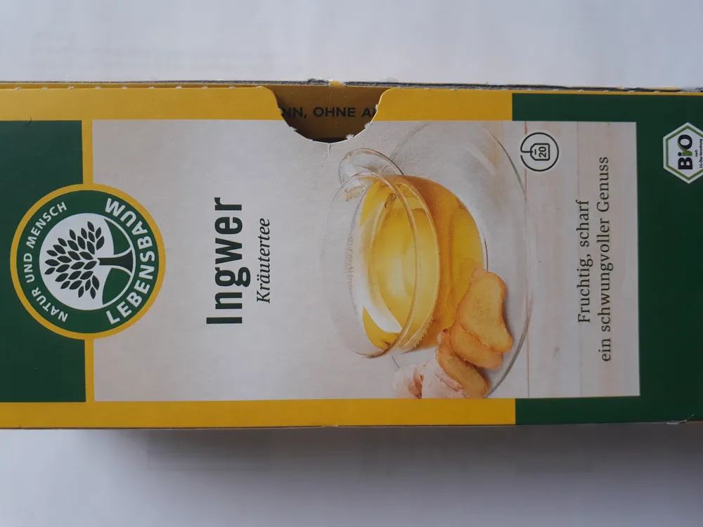 Ingwer Kräutertee