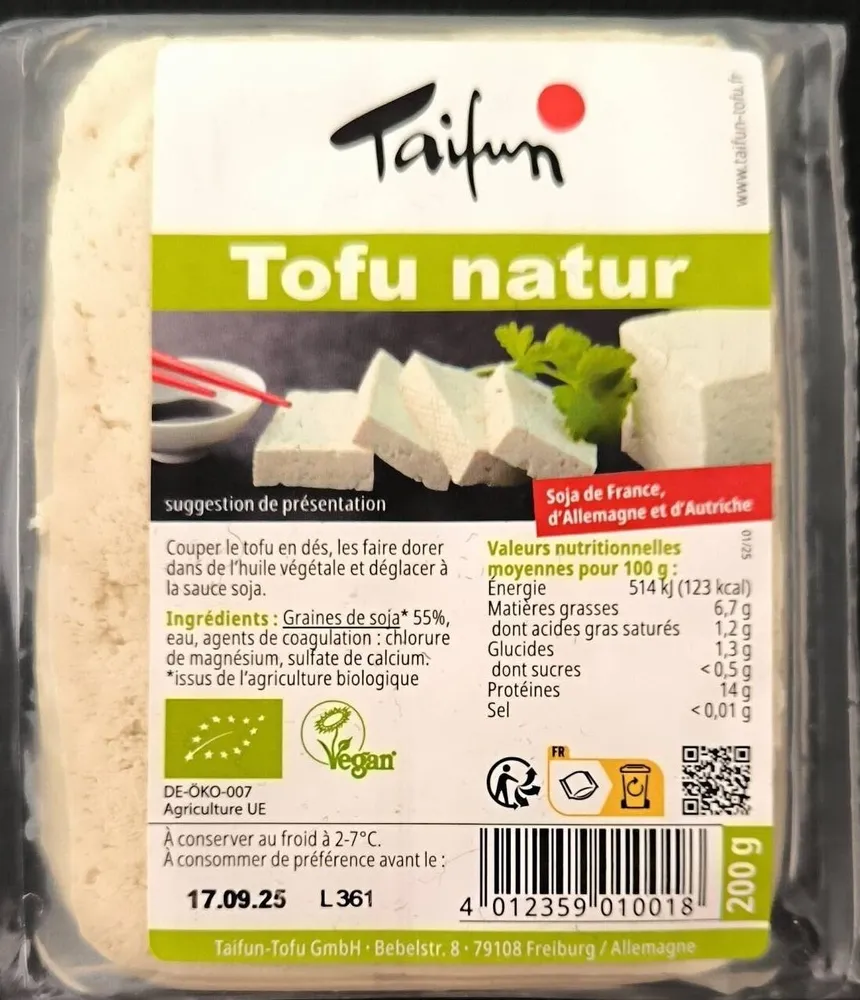 Tofu natur