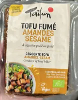 Tofu fumé amandes sésame
