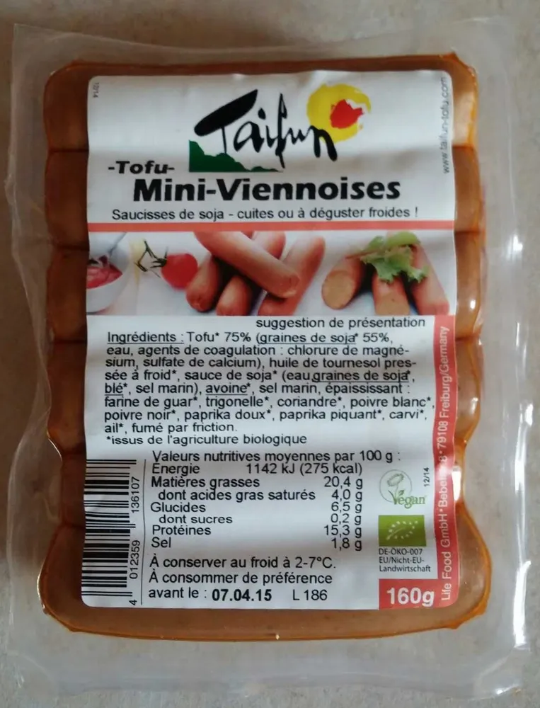 Mini-Viennoises Tofu