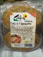 Galettes de tofu à l'épeautre