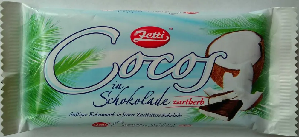 Cocos in Schokolade zartherb