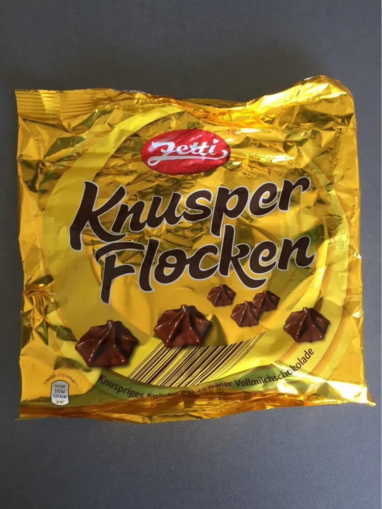 Knusper Flocken, Knäckebrot Mit Vollmilchschokolade