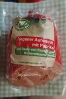 Veganer Aufschnitt mit Paprika