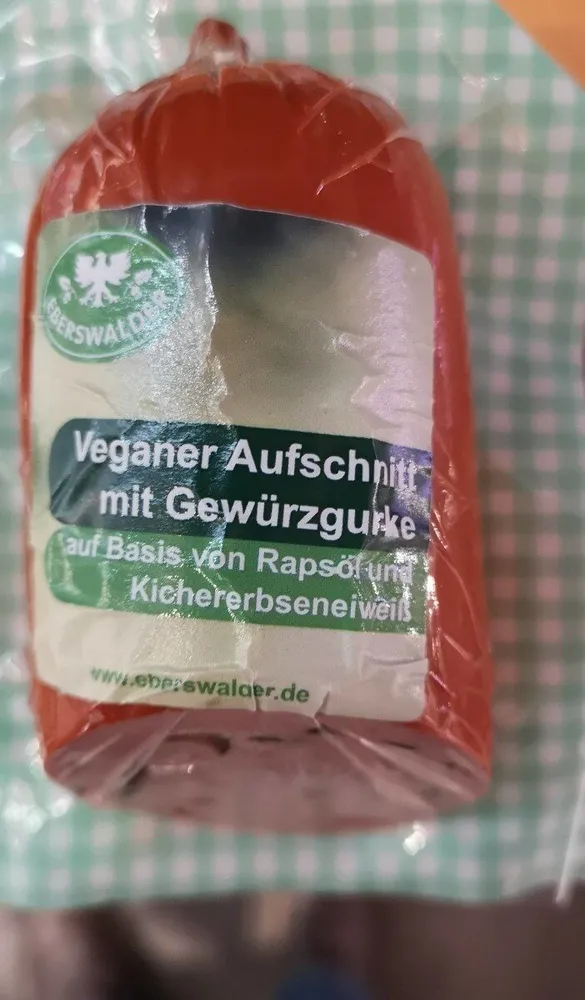Veganer Aufschnitt Gurke