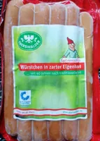 Würstchen in zarter Eigenhaut